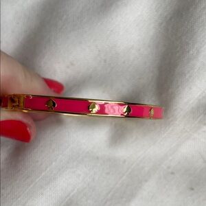 kate spade Pink and Gold Bracelet